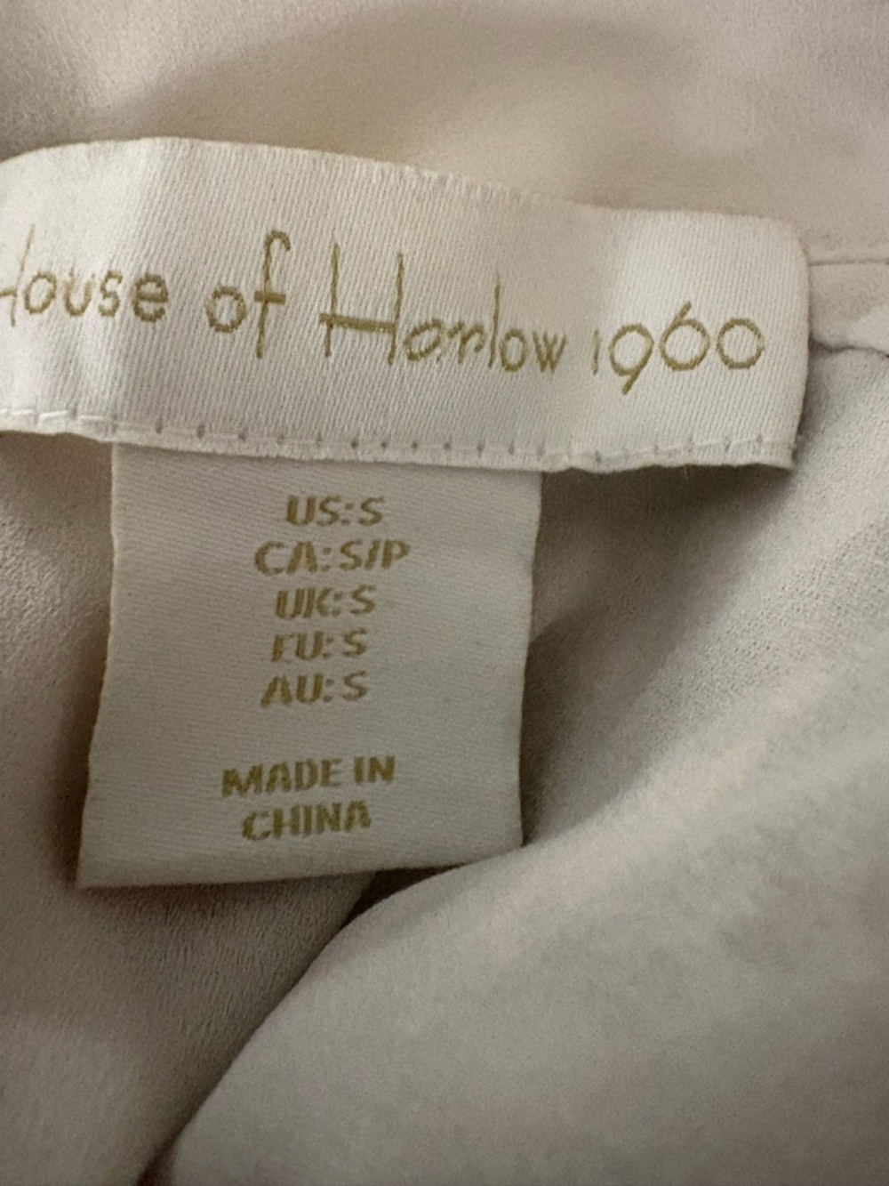 House of Harlow 1960 Paisley Smocked Mini Dress Boho Luxe Farm Rio Vibe Small - Picture 4 of 15